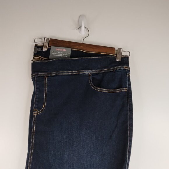 Torrid High Rise Cropped Lean Jean Super Soft Dark Wash Size 5X. NWT - Picture 6 of 13